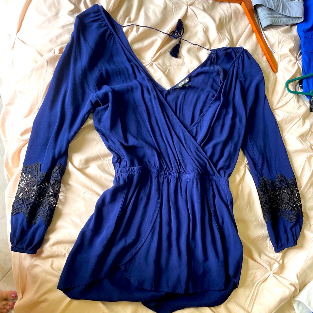Express long sleeve romper